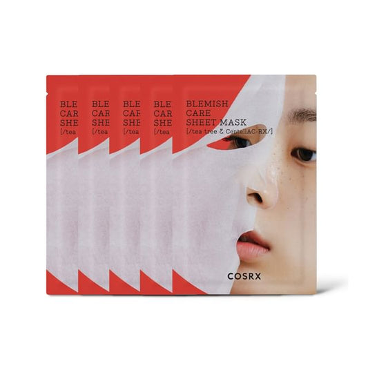 COSRX - AC Collection Blemish Care Sheet Mask Bundle Set - GLOWSED