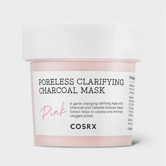 COSRX - Poreless Clarifying Charcoal Mask Pink - GLOWSED