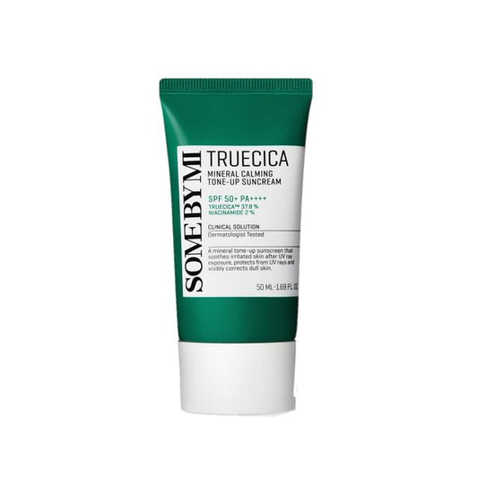 SOME BY MI - Truecica Mineral Calming Tone - Up Suncream - GLOWSED
