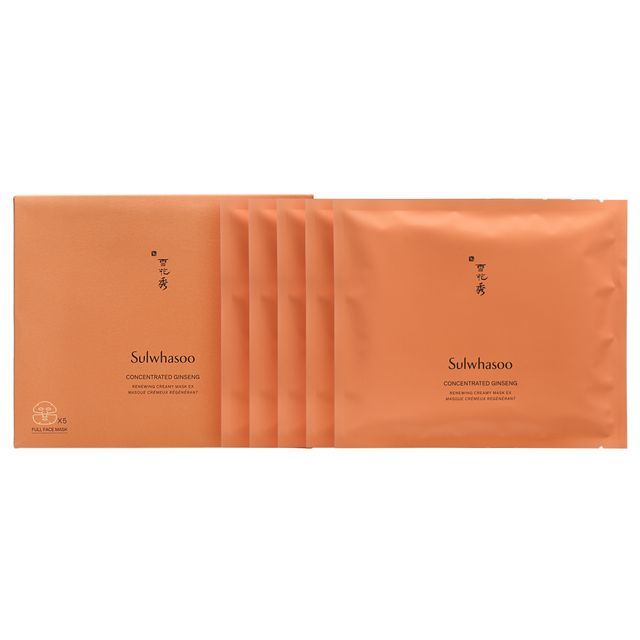 Sulwhasoo - Concentrated Ginseng Renewing Creamy Mask EX 5 pcs - GLOWSED